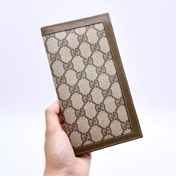 Gucci Handbags - 🍓GUCCI PVC Wallet Brown